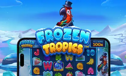 Frozen Tropics official Pragmatic Play artwork