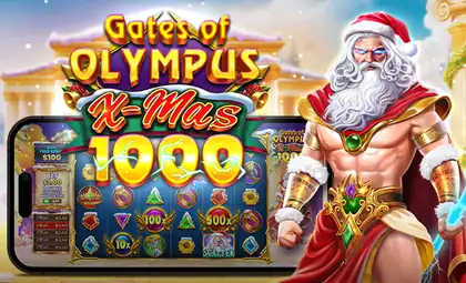 Gates of Olympus Xmas 1000 official Pragmatic Play artwork
