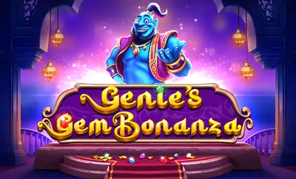 Genie's Gem Bonanza official Pragmatic Play artwork