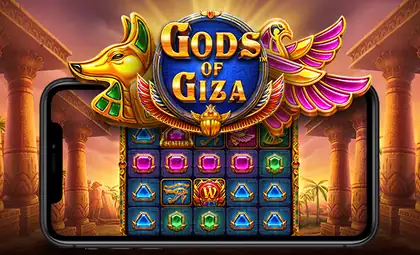 Gods of Giza official Pragmatic Play artwork