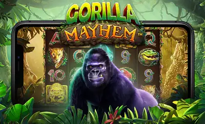 Gorilla Mayhem official Pragmatic Play artwork