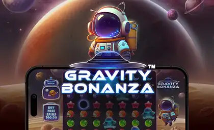 Gravity Bonanza official Pragmatic Play artwork