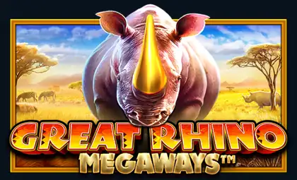 Great Rhino MegawaysTM official Pragmatic Play artwork