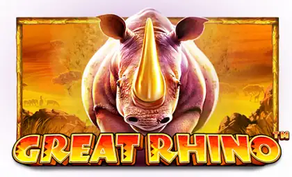 Great Rhino official Pragmatic Play artwork