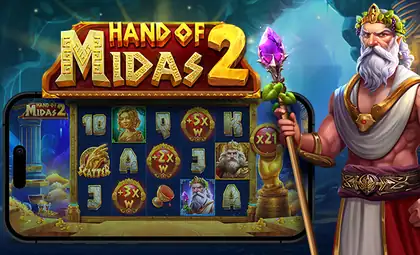 Hand of Midas 2 official Pragmatic Play artwork
