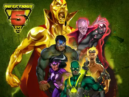 Infectious 5 xWays game artwork
