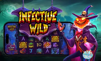 Infective Wild official Pragmatic Play artwork