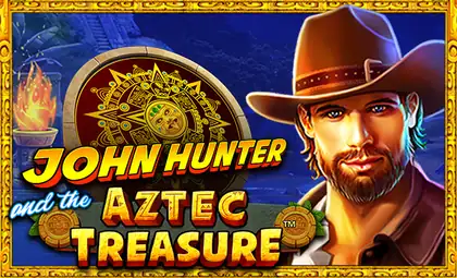 John Hunter and the Aztec Treasure official Pragmatic Play artwork