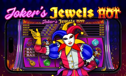 Joker's Jewels Hot official Pragmatic Play artwork