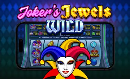Joker's Jewels Wild official Pragmatic Play artwork