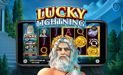 Lucky Lightning official Pragmatic Play artwork
