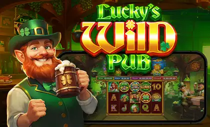Lucky's Wild Pub official Pragmatic Play artwork
