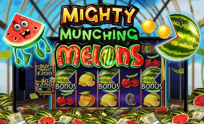 Mighty Munching Melons official Pragmatic Play artwork