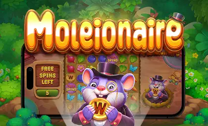 Moleionaire official Pragmatic Play artwork