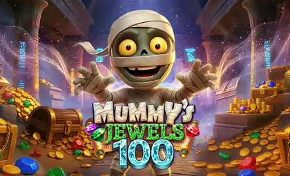 Mummy's Jewels 100 official Pragmatic Play artwork