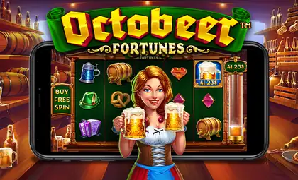 Octobeer Fortunes official Pragmatic Play artwork