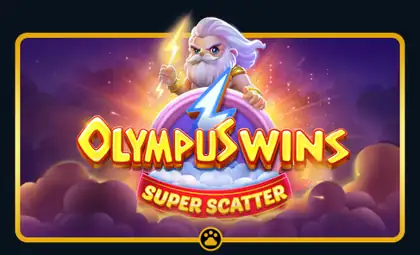 Olympus Wins official Pragmatic Play artwork