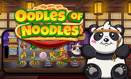 Oodles of Noodles official Pragmatic Play artwork