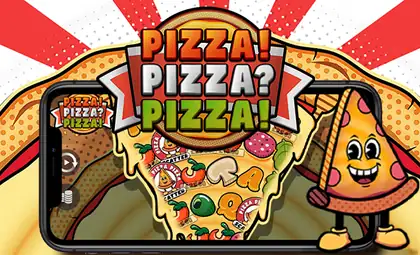 PIZZA! PIZZA? PIZZA! official Pragmatic Play artwork