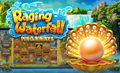 Raging Waterfall MegawaysTM official Pragmatic Play artwork