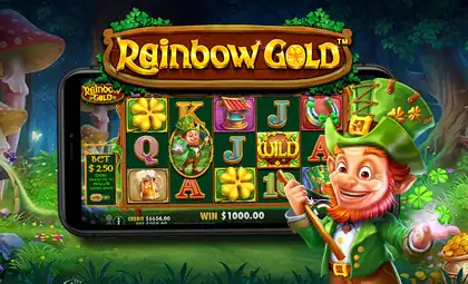 Rainbow Gold official Pragmatic Play artwork