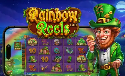 Rainbow Reels official Pragmatic Play artwork