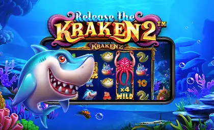 Release the Kraken 2 official Pragmatic Play artwork