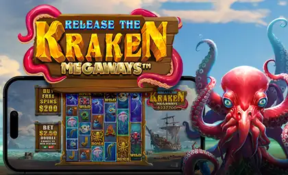 Release the Kraken MegawaysTM official Pragmatic Play artwork