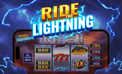 Ride The Lightning official Pragmatic Play artwork