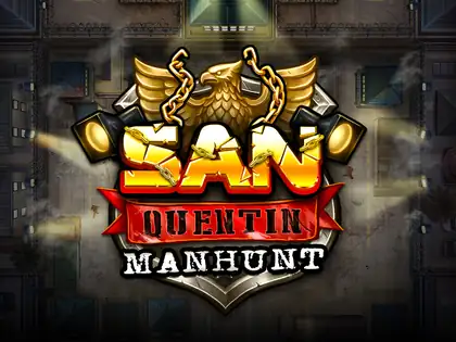 San Quentin Manhunt slot artwork