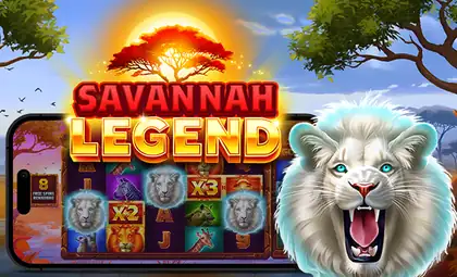 Savannah Legend official Pragmatic Play artwork