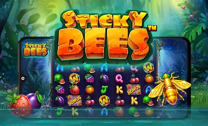 Sticky Bees official Pragmatic Play artwork