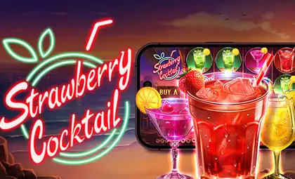 Strawberry Cocktail official Pragmatic Play artwork