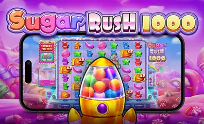 Sugar Rush 1000 official Pragmatic Play artwork