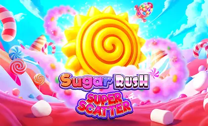 Sugar Rush Super Scatter official Pragmatic Play artwork