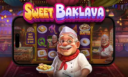 Sweet Baklava official Pragmatic Play artwork