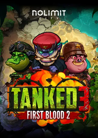 Tanked 3: First Blood 2 slot artwork