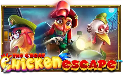 The Great Chicken Escape official Pragmatic Play artwork