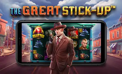 The Great Stick-Up official Pragmatic Play artwork