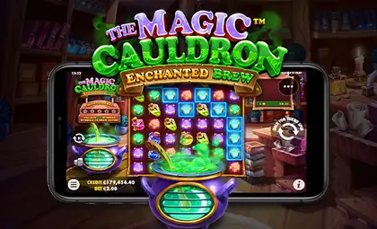 The Magic Cauldron - Enchanted Brew official Pragmatic Play artwork