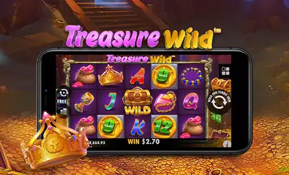 Treasure Wild official Pragmatic Play artwork