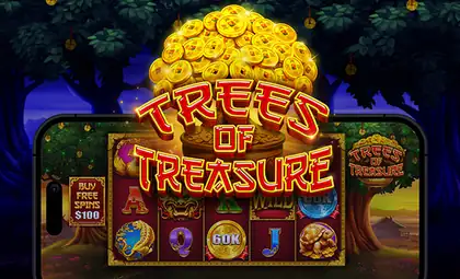 Trees of Treasure official Pragmatic Play artwork