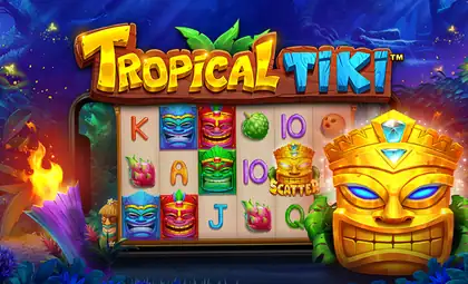 Tropical Tiki official Pragmatic Play artwork