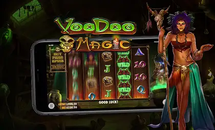 Voodoo Magic official Pragmatic Play artwork