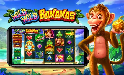 Wild Wild Bananas official Pragmatic Play artwork