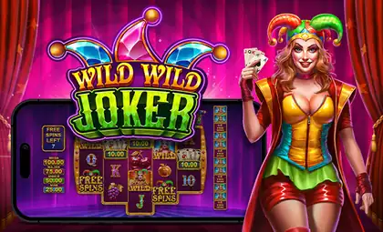 Wild Wild Joker official Pragmatic Play artwork
