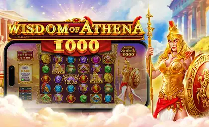 Wisdom of Athena 1000 official Pragmatic Play artwork