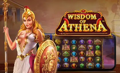 Wisdom of Athena official Pragmatic Play artwork