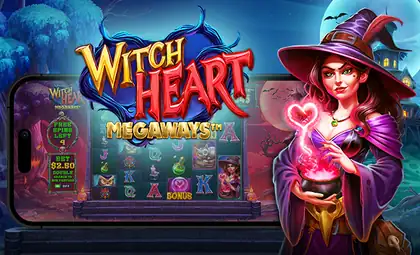 Witch Heart MegawaysTM official Pragmatic Play artwork