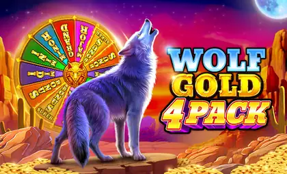 Wolf Gold 4 Pack official Pragmatic Play artwork